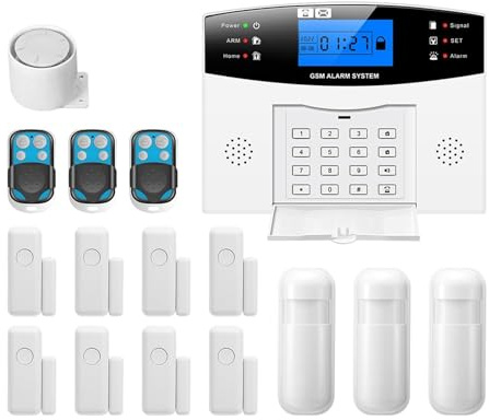 Sistemi Allarme Casa Tuya WIFI GSM Di Allarme Wireless Home Antifurto Sicurezza Sensore For Porte E Finestre DomesticoFunziona Con Samrt Life(I)