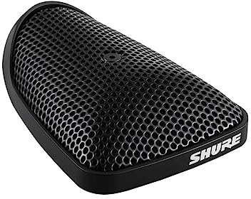 Shure Cvb - B/O Microphone à Condensateur Bordé, Câble de 3,7 M, Omnidirectionnel (Noir)