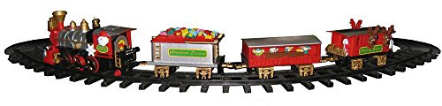 REILA Tren para Árbol con Soporte 3 Vagones