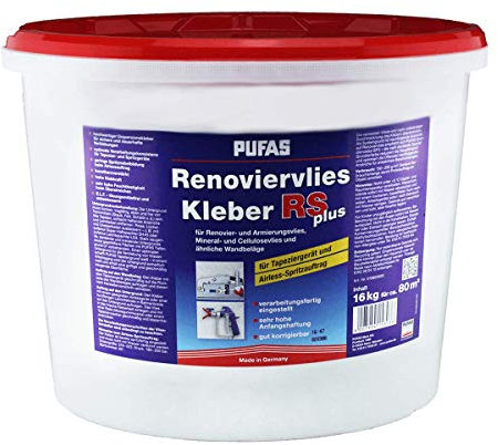 Pufas Renoviervlies-Kleber RS plus 16,000 KG