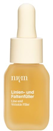 nkm Naturkosmetik München Linien- und Faltenfüller - 15 ml - Gesichtsserum mit Niacinamid - Aufpolsternd - Vegan - Für alle Hauttypen - Dermatologisch Getestet