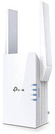 TP-Link RE605X Ripetitore Mesh WiFi 6 AX1800Mbps, 2 Antenne Esterne, Amplificatore WiFi Extender, 1 Porta Gigabit Ultraveloce, Amplificatore Segnale, Easymesh, Beamforming