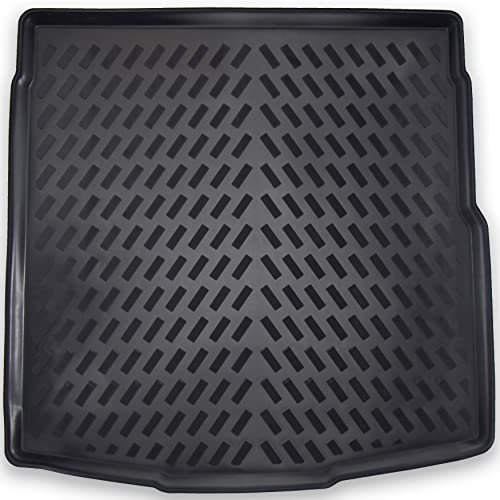 ELMASLINE 3D Kofferraumwanne für VW Passat B8 2014-2024 Limousine | Antirutsch mit extra hohem Rand