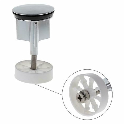Trade Shop - Tappo Saltarello per Piletta Lavabo Scarico Bidet Vasca 40 Mm Art. 69685