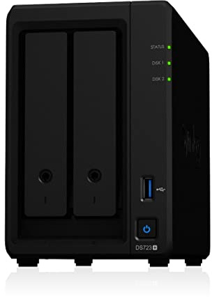 Synology DS723+ 2Go NAS 8To (2X 4To) Seagate IronWolf, Assemblé et testé avec SE DSM installé