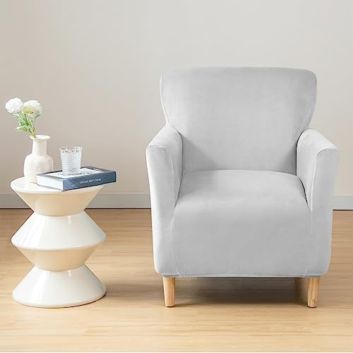 Copripoltrona 1 Posto con Braccioli Relax Reclinabile Universale Copri Poltrona Elasticizzato Lavabile Rimovibile Fodera per Poltrona Poltroncine Relax Copertura per Poltrona Elettrica Reclinabile ( C