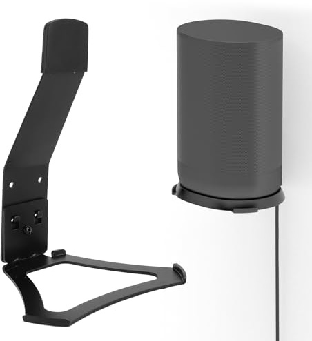 Plyisty Support Mural de Haut-Parleur pour Move 2 et Move, Support de Montage Mural Résistant aux Intempéries, Support de Haut-Parleur avec Accessoires de Montage
