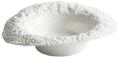 Piatti da portata, Piatto principale in ceramica con struttura rocciosa, ristorante dell'hotel, piatto da pranzo for la casa, insalata di pasta, piatti da zuppa di funghi, ciotola a forma di cappello