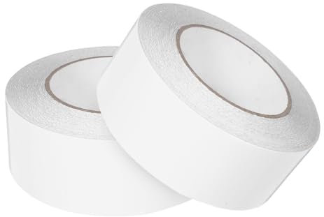 SOPOTUTU 2rotoli Nastro Biadesivo Resistente Per Tappeti Di Nastro Adesivo Per Fissaggio Moquette Facile Da Rimuovere e Antiscivolo Per Uso Domestico e Commerciale