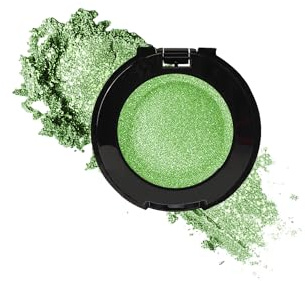 Fard a Paupiere Paillette, Vert Longue Durée Ombre à Paupières Pailleté, Waterproof Highly Pigmentées, Facile à Estomper, Métalliques Scintillant Palette Maquillage Femme, Avec Miroir Applicateur-16
