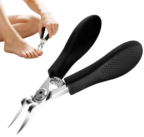 Taglio Unghie Denti – versatile Strumenti per Pedicure con, functional, una Mascella Larga e, Angolata, Taglierina per Unghie Incarnate | Multipurpose Outdoor Indoor Utility sleek lightweight
