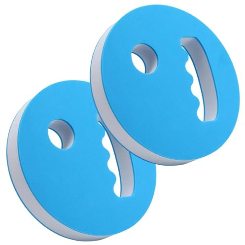 Pesas de discos de ejercicio acuático, pesas de resistencia de mano de espuma | Equipo de ejercicio acuático | Para hombres, mujeres, adultos, niños, piscina, natación acuática, entrenamiento, fitness