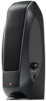 Logitech S120 2,0 PC-Lautsprecher-System, EU Stecker - Schwarz