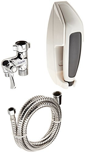 Danco Attachable Handheld Bidet for Toilet | Non-Electric Bidet sprayer for toilet in White (2012WX)