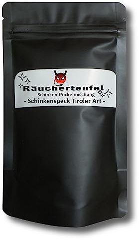 Räucherteufel Schinkenmischung Speck Tiroler Art 250g, Pökelmischung