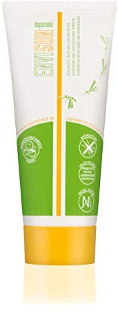 Envisun® Crema Doposole Lenitiva da 100 ml - Idratante Repellente Viso e Corpo con Geranio ed Eucalipto - Assorbimento Rapido e Senza Profumo - Adatta a Pelli Sensibili, Adulti e Bambini - Envicon®