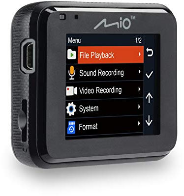 Mio MiVue C320 Car Dash Camera, 1920 x 1080P@30Fps, 2.0inch Display, Micro SD Card 16GB