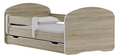 BDW NEU Kinderbett mit 2 Liegeflächen und 2 Matratzen DOPELLBETT 200x90 ALLE Eiche Sonoma - für Mädchen und Jungen JUGENDBETT || KOSTELNOS Versand ||