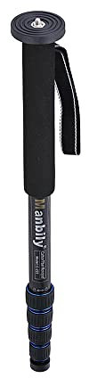Zwbfu 5-Section Telescopic Carbon Fiber Lightweight Photography Camera Monopod Unipod Walking Stick for Pentax Olympus Elders