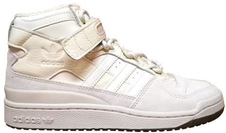 adidas Originals Men's Ivy Park Forum Mid Sneaker (Aluminum/Court White/Brown, 8.5)