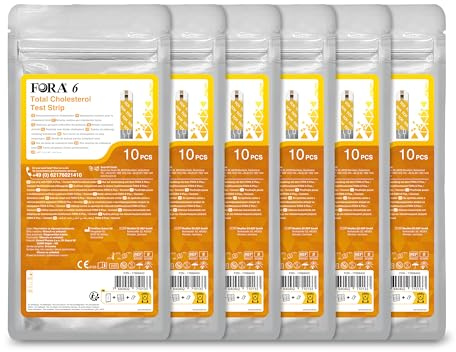 FORA Gesamtcholesterin-Teststreifen 60 stück