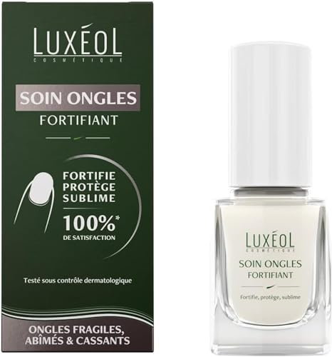 Luxéol - Soin Ongles Fortifiant - Soin pour les ongles en vernis - Fortifie, protège et améliore l'état des ongles - 11 ml