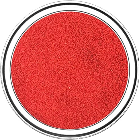 GENERICO SABBIA COLORATA Decorazione Sottile 0,4-0,7 mm SHABBY TREND® IN VASO 20 VARIANTI (1500 Gr, ROSSO)
