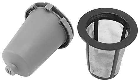 Reusable Coffee Filter Cup, Refillable Coffee Capsule Cup Filter Single Serve Coffee Dripper for Coffee Makers Single Serve Coffee Dripper for Coffee Makers