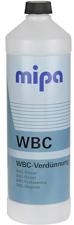 MIPA WBC Verdünnung für Wasserlack & Autolack 1 Liter - Wasserverdünner
