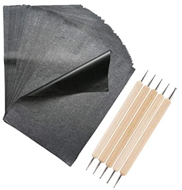 STOBOK 1 Satz Durchschlagpapier Kohlegraphitpapier Mustertransferpapier Kohletransferpapier praktisches Kohlepapier nützliches Kohlepapier Mode Kohlenstoff Überweisungs Papier a4 Hölzern
