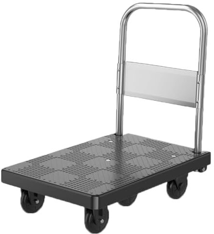 Klappbarer, Faltbarer Handwagen für den Umzug, Lager, schwere Plattformwagen, Transportwagen für den Umzug Schwerer Dinge, hält bis zu 200 kg,