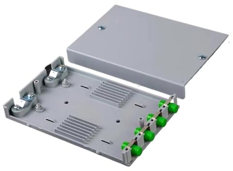 GHZHANG 10PCS Optical cable terminal box 4-port optical fiber terminal box fused fiber box junction box tail fiber box(4Core FC A)
