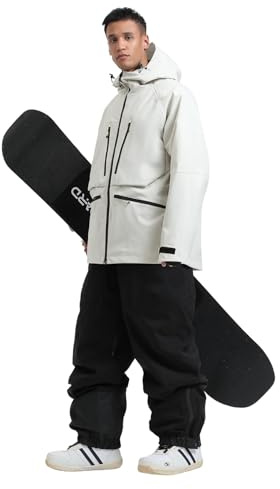 GSOU SNOW Homme Femme Veste & Pantalon Ski Set Sports Neige Hiver