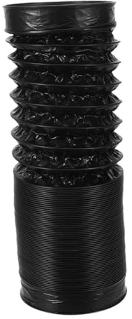 MUELODSIC Thickened Aluminum Pipe Flexible Air Ducting for Tumble Dryer Vent Portable Drain Hose and Exhaust Hose Suitable for Drying Machine Ventilation and Garden Shed Air Vents
