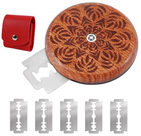Yianyal Herramienta para grabado de pasta - Para cuchillas de corte y ranura,Cuchillo ergonómico para grabado de pan | Para panadería doméstica, principiantes pasteleros y corte artesanal en