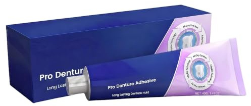 Fissativo per protesi dentali 40 g Crema per Dentiere a Tenuta Lunga