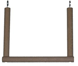 pipano Vogelschaukel 17 cm, Ø 14 mm für Vogelkäfig, Schaukel, Wellensittich, Kanarienvogel, VS14