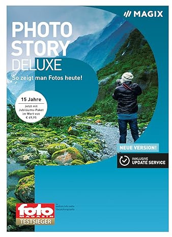 MAGIX Photostory Deluxe – Version 2018 – Fotoshows einfach erstellen [Download]