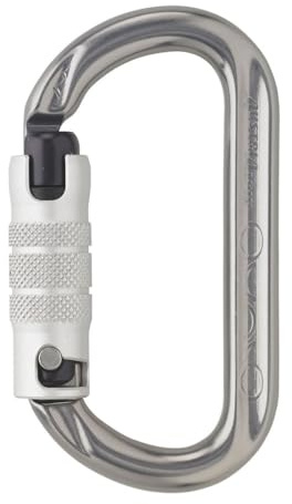 AUSTRIALPIN OVALO 3-Wege-Autolock eloxiert I Karabiner