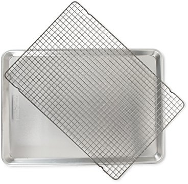 Nordic Ware Naturals 44612 - Teglia da forno in alluminio, alluminio