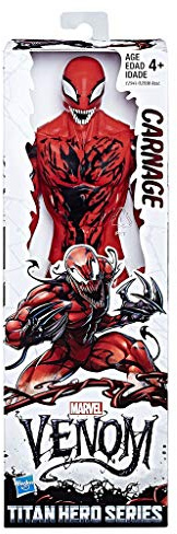 Marvel, Venom, Titan Hero Series - Figurina Carnage, 30 cm