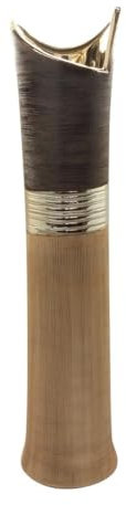 GILDE Bradora 47136 Vase de Sol Marron/Champagne/Beige Hauteur 60 cm