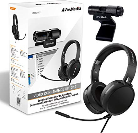 AVerMedia BO317 KIT Conference Webcam PW313 + AURICULAIRE AH313