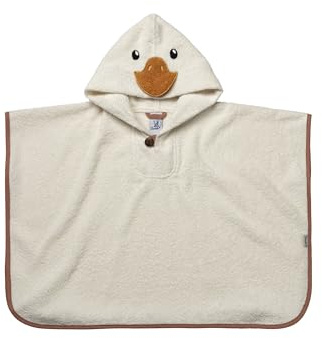 Badponcho av uni frotté anka Edda Lou, en storlek