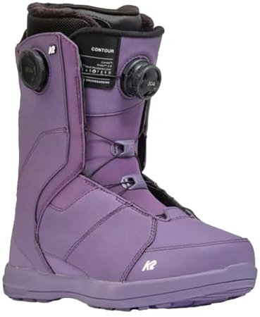 K2 - Snowboardstiefel, Contour, Violett, für Damen – Größe 39,5 – Violett