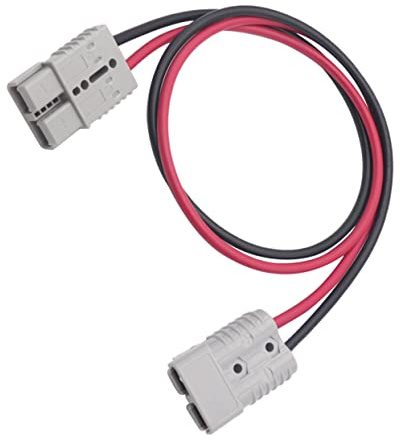 OUNONA Kfz Steckeradapter 175a 600v 6awg Batteriesteckerkabel 1,2m mit Abs- Gummi und Kupfermaterial Schnellanschluss für Batterie Geeignet für Auto Industrie und Erneuerbare Energien