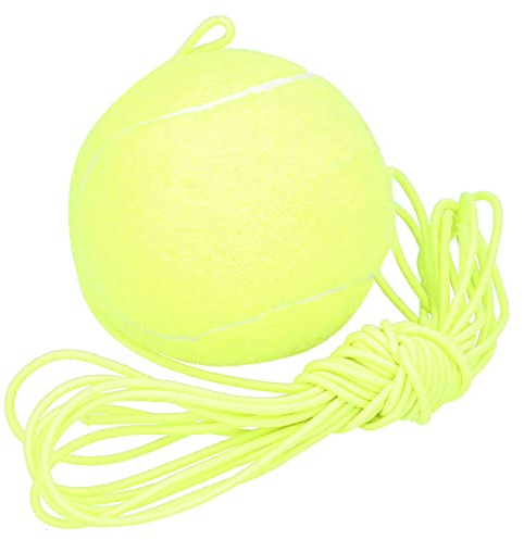 Bnineteenteam Tennis Ball with, Elastic Rope Training Tool for Singles, Improve Skills with Convenient Self Learning Device Indoor and Outdoor