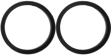 ifundom Lot de 2 Joints en Silicone pour Chauffage Extérieur, Bagues D'étanchéité Anti-Fuite pour Tube en Verre de 10 Cm, Accessoires de Remplacement pour Chauffe-terrasse Pyramidal,