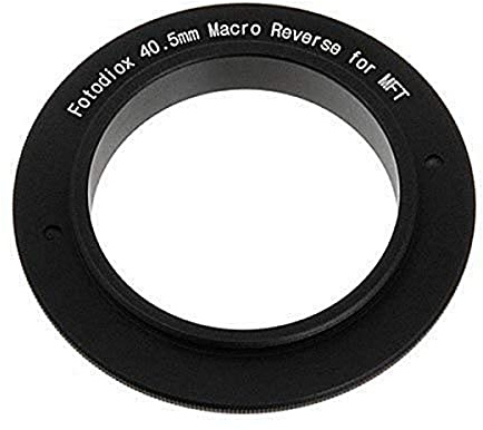 Fotodiox 10-Reverse-MFT-405 40.5MM Filter Thread Macro Reverse Mount Adapter Ring for MFT Micro 4/3 Four Third Cameras Fits Olympus