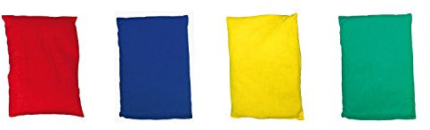 EDUPLAY Set Bohnensäckchen, 15 x 9 cm, 4 Farben, bunt (4er Pack)
